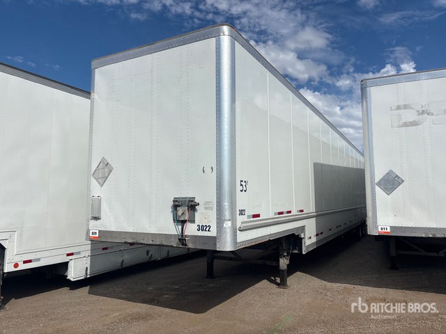 2014 Wabash 53 ft x 102 in T/A Step Deck Van Trailer