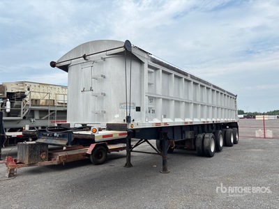 1998 Raglan 40 ft Quad/A End Dump Trailer