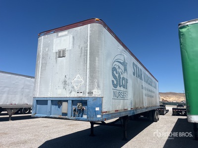 1991 Fruehauf 48 ft x 102 in T/A Van Trailer