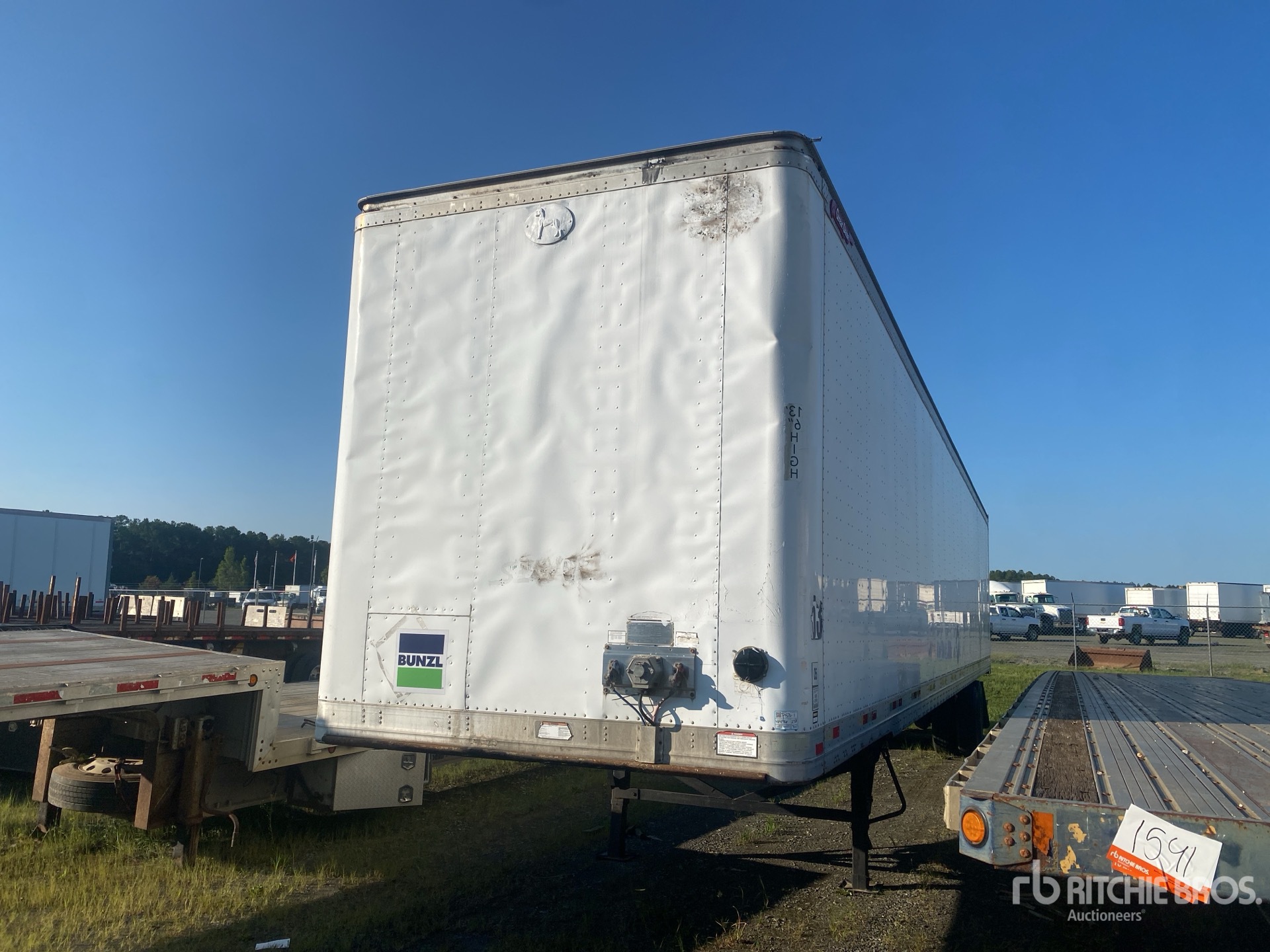 2013 Great Dane 53 ft x 102 in T/A Van Trailer