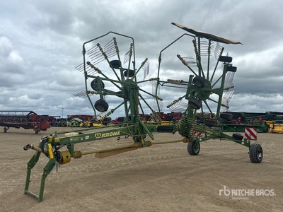 2011 Krone Swadro 810 2-Point 2 Rotor Hay Rake
