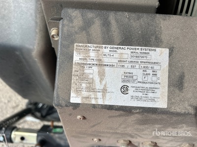 2025 Generac MLTS-4 を見 Light Tower
