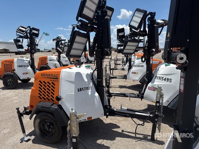 2025 Generac MLTS-4 2.5 kW を見 Light Tower