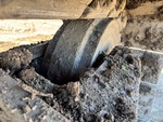 Undercarriage with Left Idler