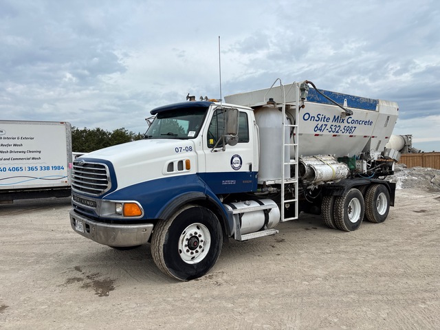 2007 Sterling 9500 6x4 Volumetric Mixer Truck 2007 Sterling 9500 6x4 Volumetric Mixer Truck