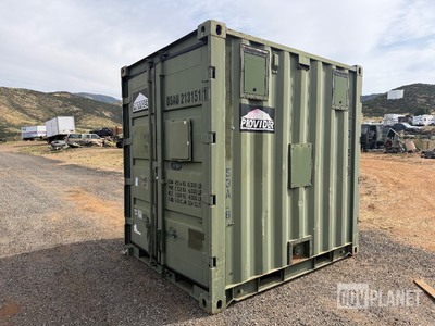 1- Expeditionary Latrine (Portable Container) 8' X 6'5" X 8'2"