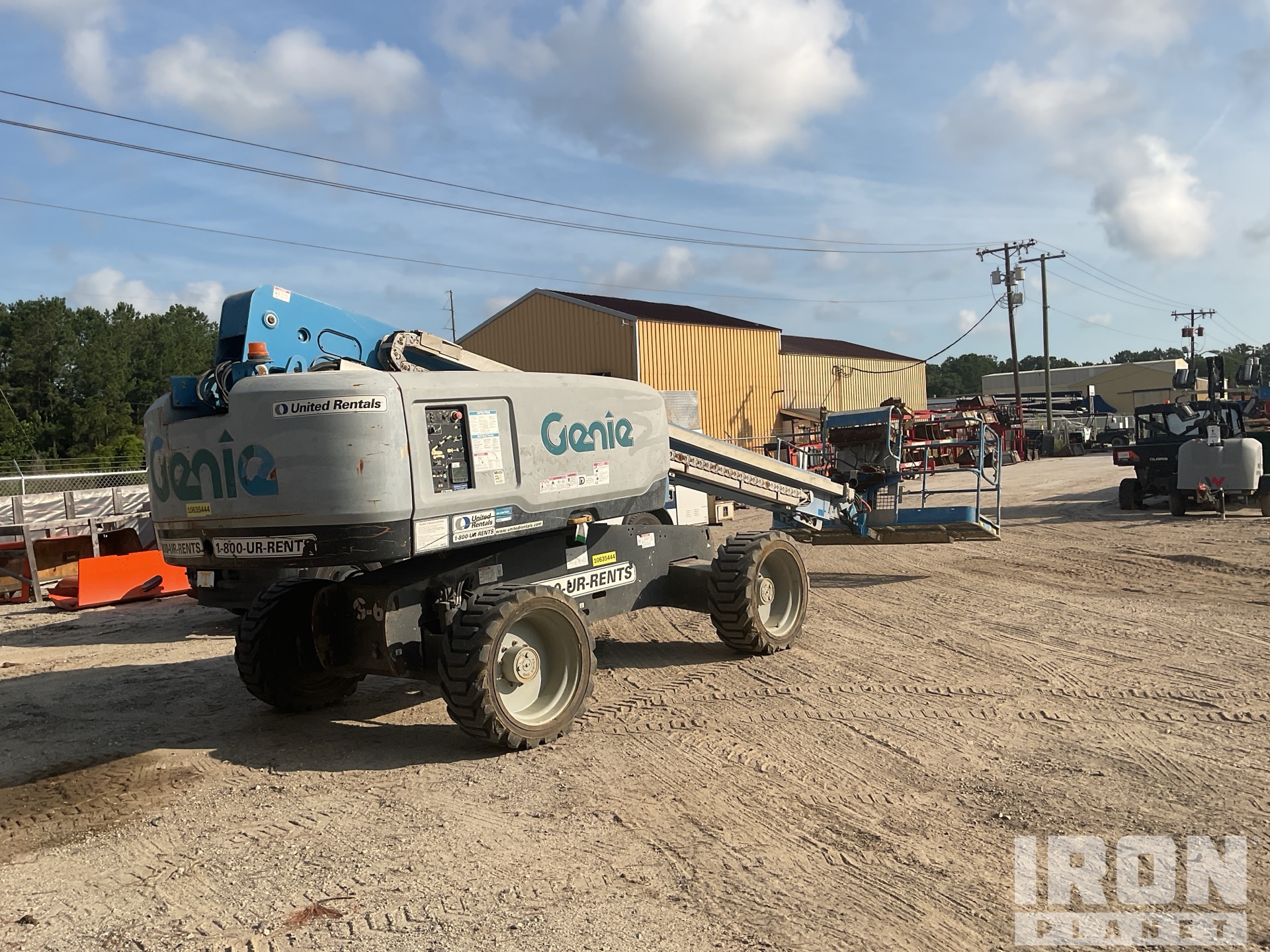 2017 Genie S-60X 4WD Diesel Telescopic Boom Lift in Garden City