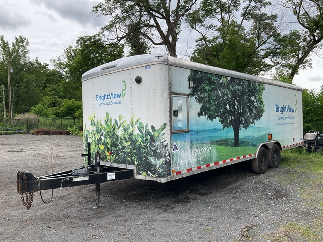 2016 Novae STRCH10224TAPL11-100 24 ft T/A Enclosed Trailer