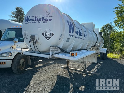 2001 Comptank 5000 gal T/A Chlorine Trailer cisterna