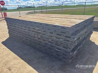 Quantity of (10) 7 ft x 12 ft Wood Access Rig Mats
