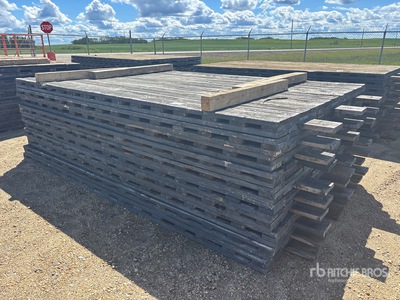Quantity of (10) 7 ft x 12 ft Wood Access Rig Mats