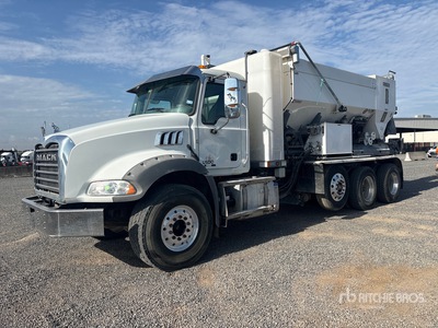 2023 Mack Granite 6x6 Volumetric Mixer Truck