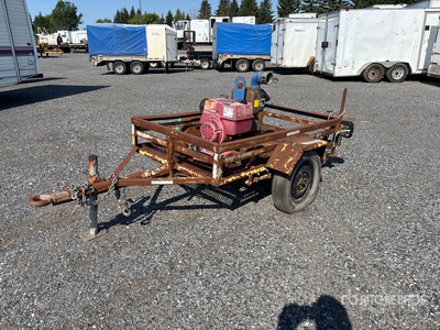 Trailer-Mounted Water Pump (Inoperable)