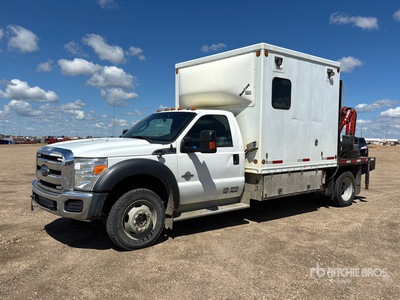 2014 Maxilift 110.3ERS 2200 lb Knuckle Boom on 2015 Ford F-550 XLT 4x4 ブームトレーラー
