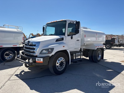 2016 Hino 258 2000 gal 4x2 Water Truck