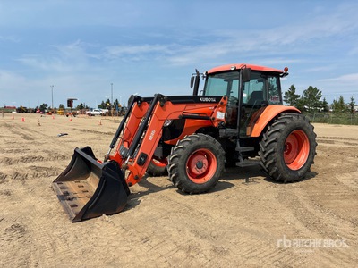 2014 Kubota M108S 4WD Tractor