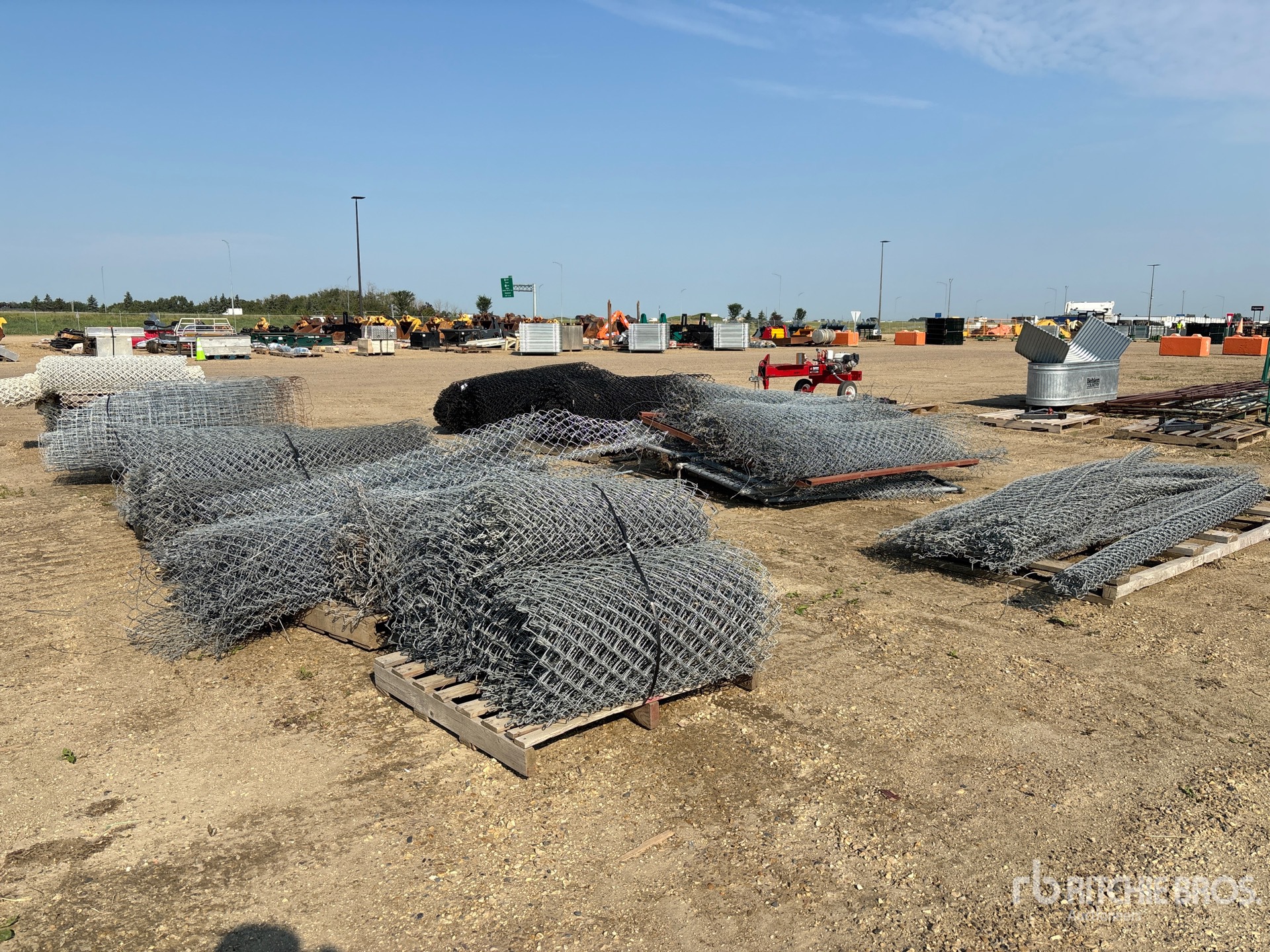 Quantity of Chain Link Site Fence