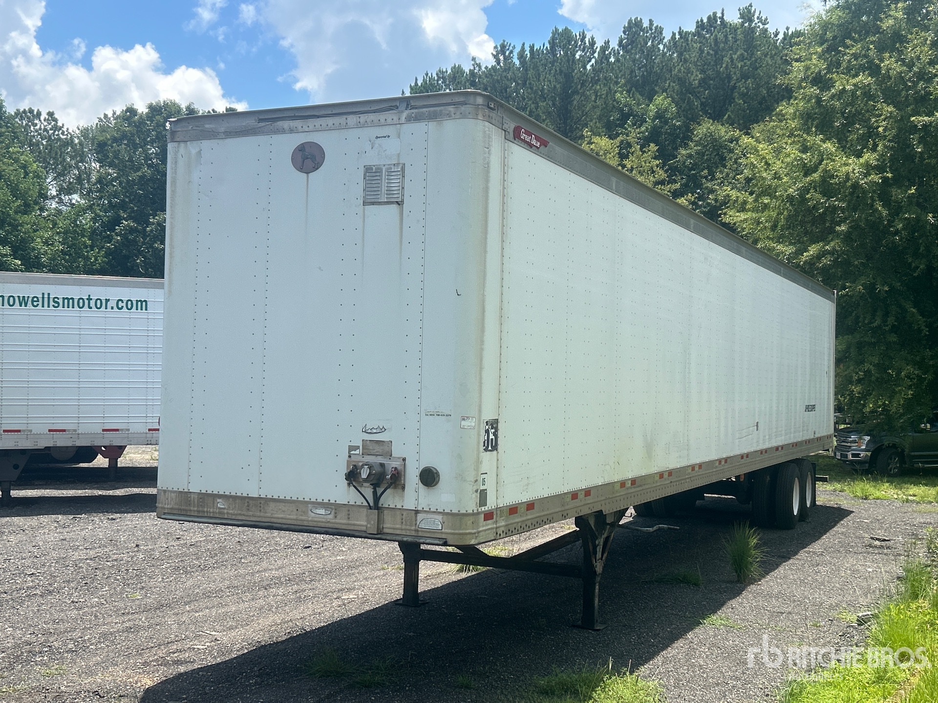 2013 Great Dane 53 ft x 102 in T/A Van Trailer