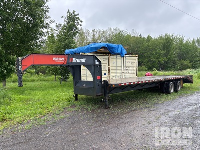 2021 Brandt UGR1526 30 ft T/A Gooseneck Remolque Portamaquinaria