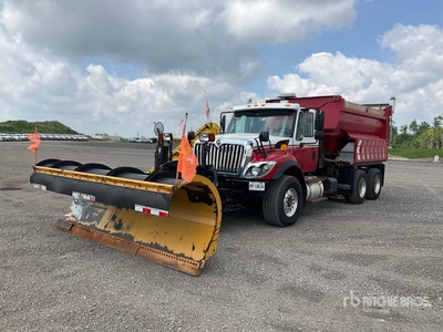 2016 International 7400 SBA 6x4 Snow Plow Truck