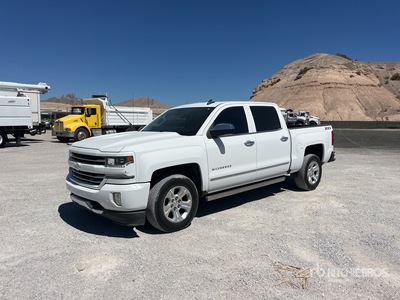 2018 Chevrolet Silverado 1500 Z71 4x4 Crew Cab Pickup