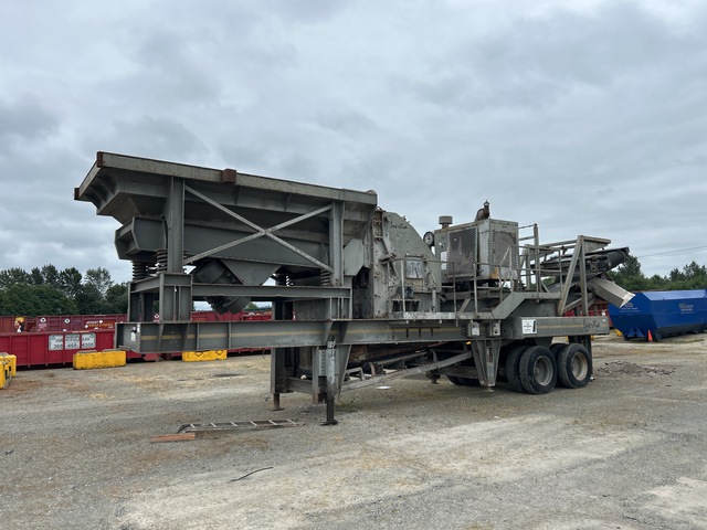 2009 Inertia 40489996 Portable Impact Crusher Plant