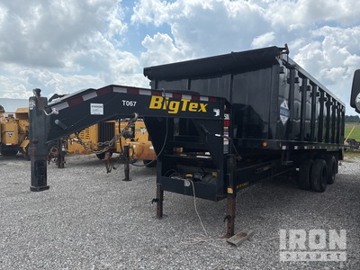 2019 Big Tex Dump trailer 20 ft 0 in T/A Demolition End Dump Trailer