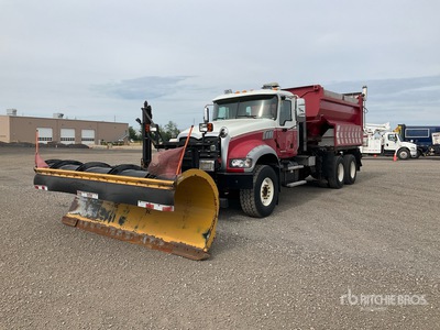 2015 Mack GU433 Granite 6x4 Snow Plow Truck