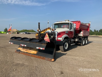 2015 Mack GU433 Granite 6x4 Snow Plow Truck