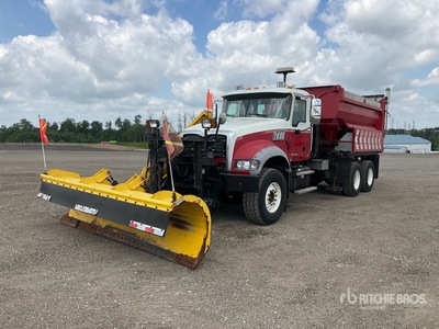 2015 Mack GU433 Granite 6x4 Snow Plow Truck
