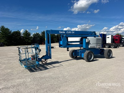 2013 Genie Z-60/34 4WD Diesel Plataforma Elevadora Articulada