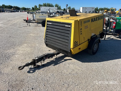 2014 Kaeser M100 375 cfm Mobile Air Compressor (Inoperable)