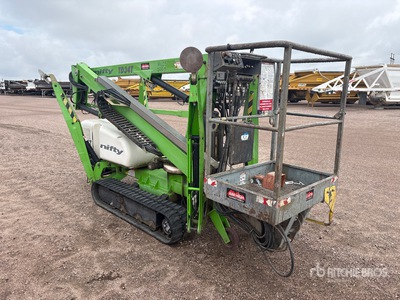 2017 Nifty-Lift TD34 TDAC Crawler Nacelle téléscopique