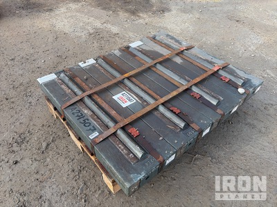 Quantity of (4) Metso 1110LT Blow Bar Metso 1110LT Blow Bar - High Chrome (Unused) - Fits Metso 1110LT