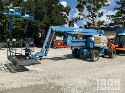 2012 Genie Z-60 4WD Articulating Boom Lift