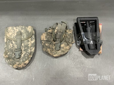 (491) Canteen Pouches, (217) Entrenching Tool Carriers & Assorted Items