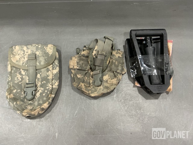 (491) Canteen Pouches, (217) Entrenching Tool Carriers & Assorted Items