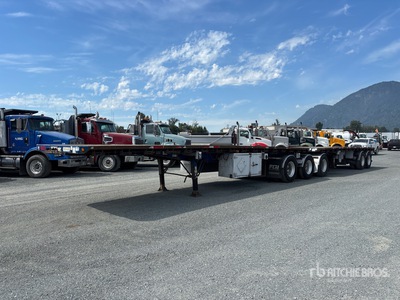 2016 Lode King 32 ft Tri/A Super B-Train Lead Remolque caja abierta
