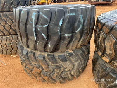 Quantity of (2) 33.25R29 Tires