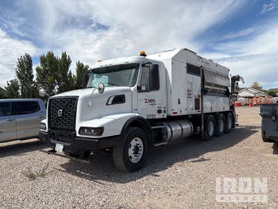 2023 Volvo Cleanfast 8x6 W/Tesmec Saw Body Truck