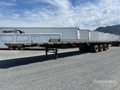 2009 Fontaine 53 ft Tri/A Remolque caja abierta