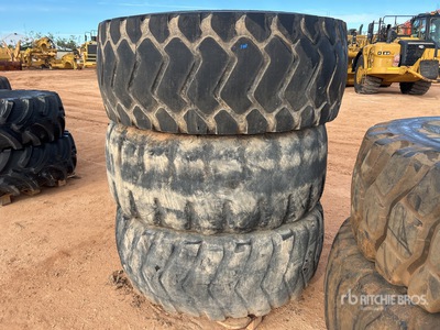 Quantity of (3) 23.5R25 Tires