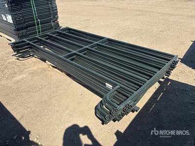 Quantity of (9) 2026 BYT RP96 9 ft 6 in x 5 ft Livestock Panel (Unused)