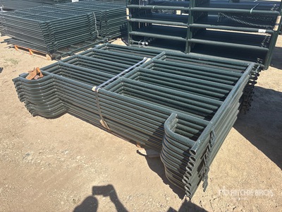 Quantity of (12) 2026 BYT RP76 7 ft 6 in Livestock Panel (Unused)