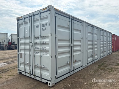 2026 40 ft High Cube Multi-Door Storage Container
