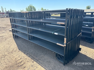 Quantity of (24) 2025 BYT RP120 12 ft Livestock Panel (Unused)