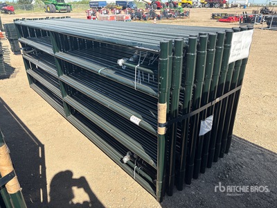 Quantity of (20) 2026 BYT RG5012 12 ft Steel Heavy Duty Livestock Gate (Unused)
