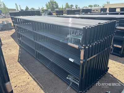 Quantity of (24) 2026 BYT RG12 12 ft Steel Livestock Gate (Unused)