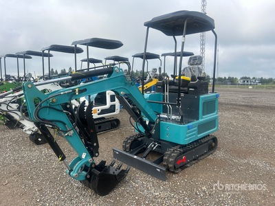 2025 Machpro 328-Turquoiseblue-JBT Mini Excavator (Unused)