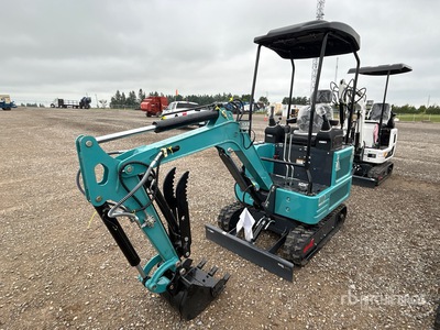 2025 Machpro 328-Turquoiseblue-JBT Mini Excavator (Unused)